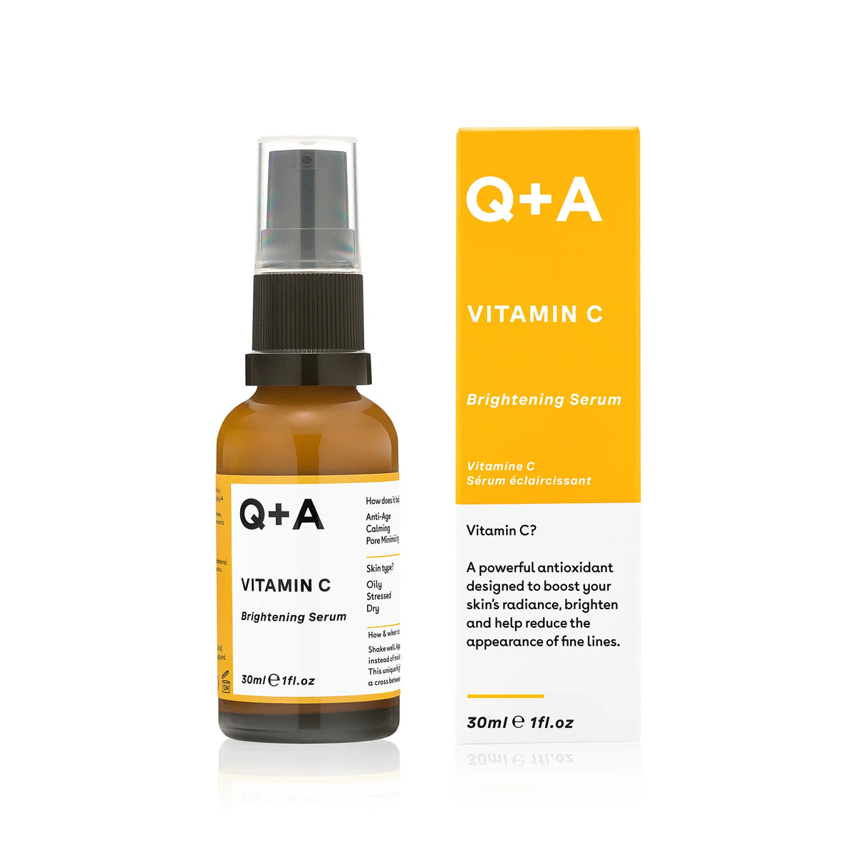 Q+A Vitamin C Brightening Serum 30ml