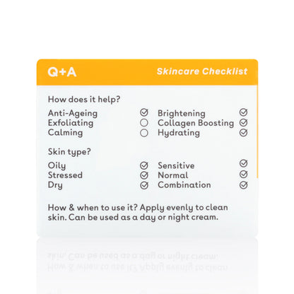 Q+A Vitamin C Radiance Face Cream 50g