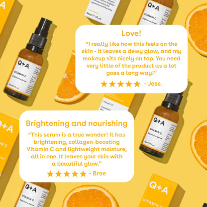 Q+A Vitamin C Brightening Serum 30ml
