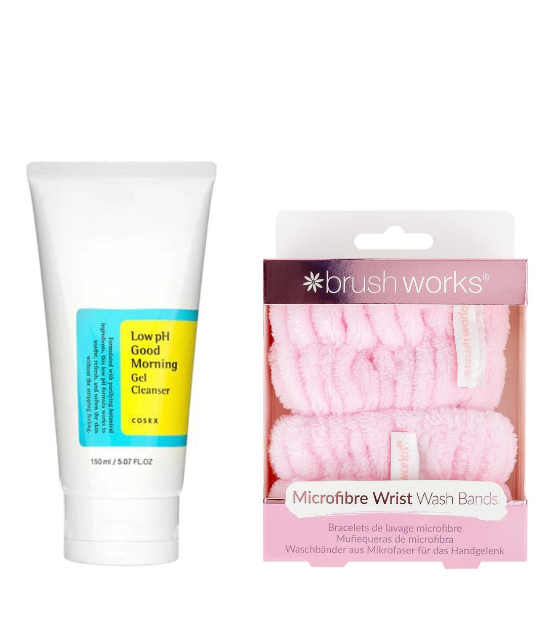 Cleaning set (Cosrx Cleanser 150 ml + Wrist Wash Bands )