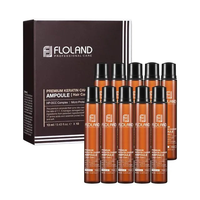 Floland Premium Keratin Change Ampoule (10 pcs)