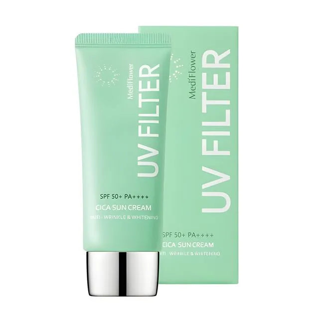 MediFlower UV Filter Cica Sun Cream Spf 50++++ 50ml