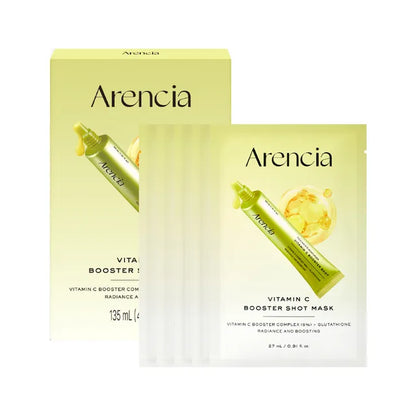 Arencia Vitamin C Booster Shot Mask 4 pcs