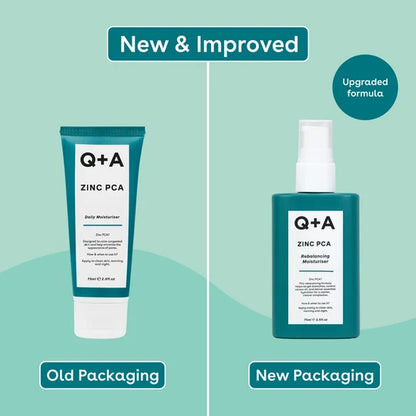 Q+A Zinc PCA Rebalancing Moisturiser 75ml