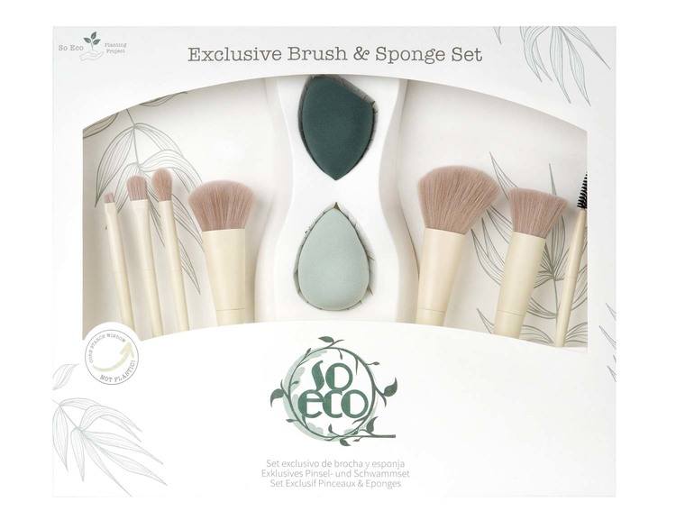So Eco Exclusive Brush &amp; Sponge Set