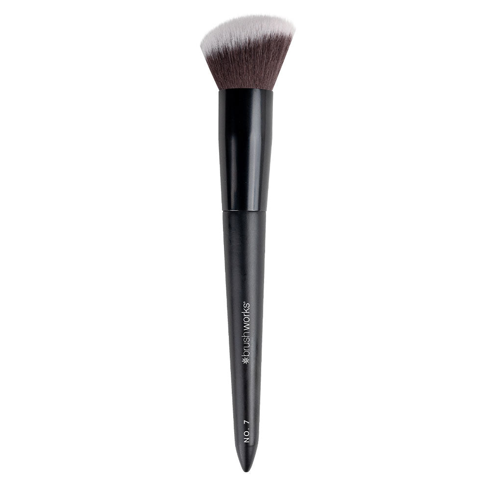 Brushworks No. 7 Angled Blush Brush