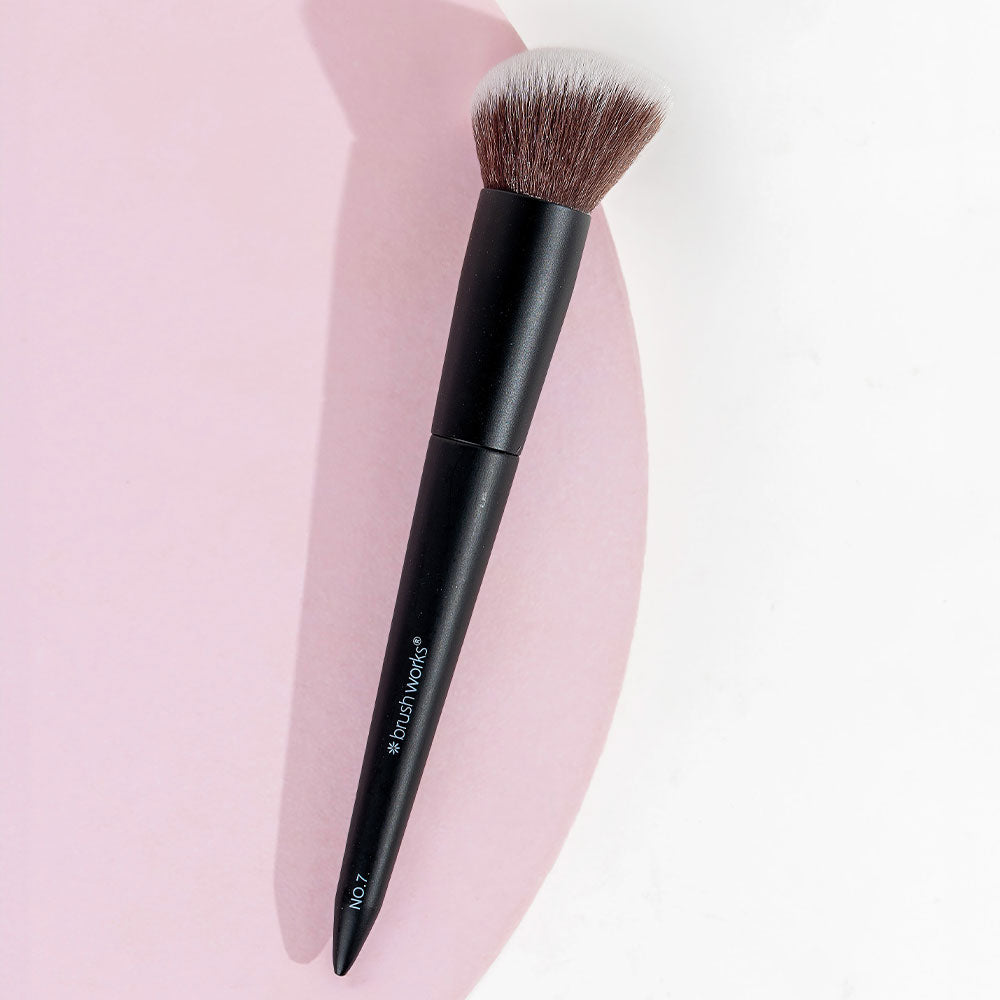 Brushworks No. 7 Angled Blush Brush