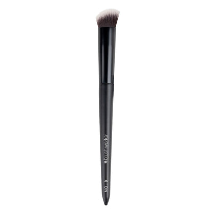 Brushworks No. 8 Precise Angled Concealer Buffing  Brush