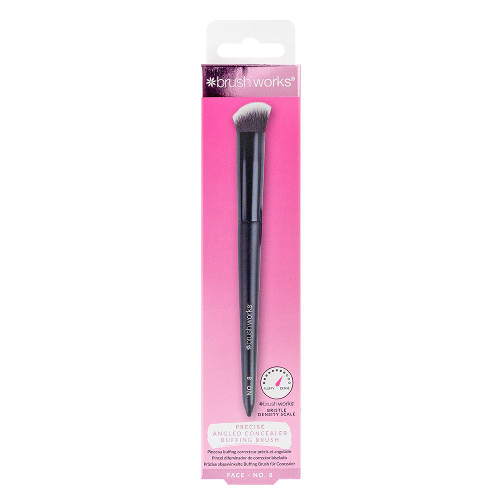 Brushworks No. 8 Precise Angled Concealer Buffing  Brush