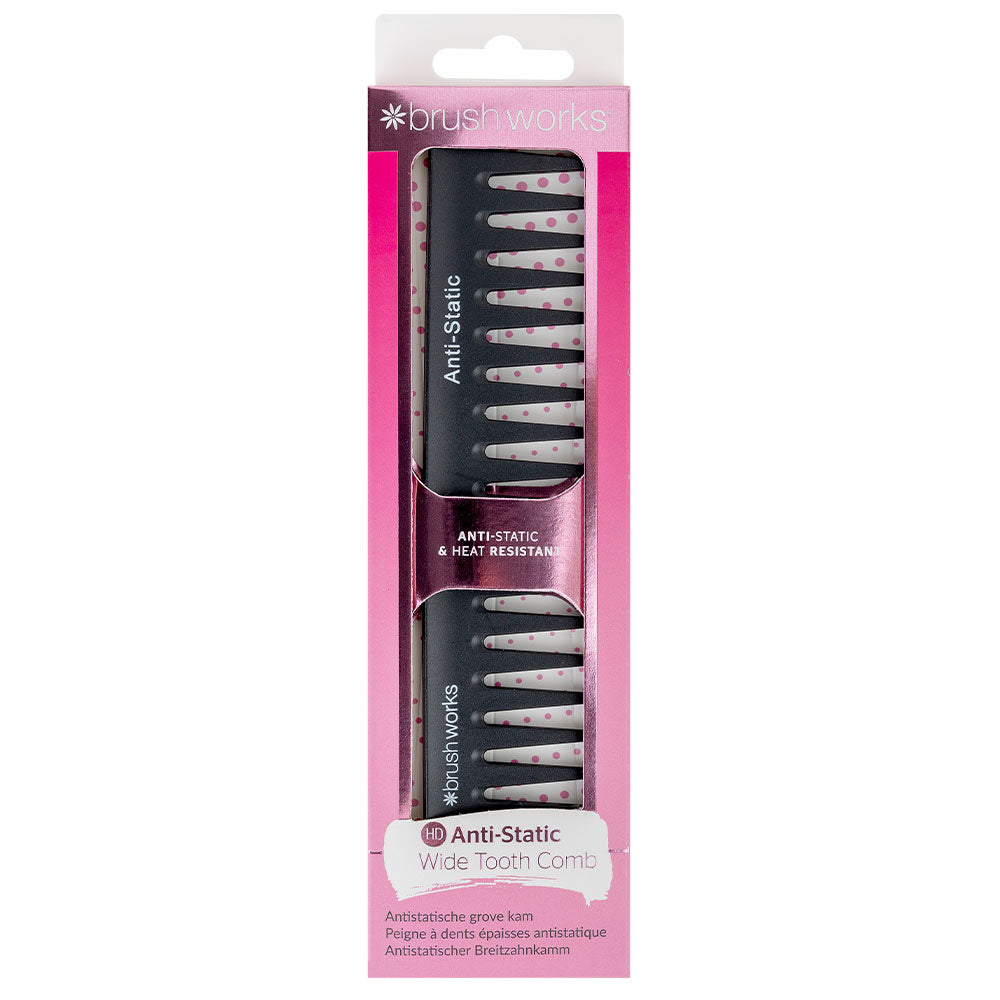 Brushworks Anti-Static Wide Tooth Comb