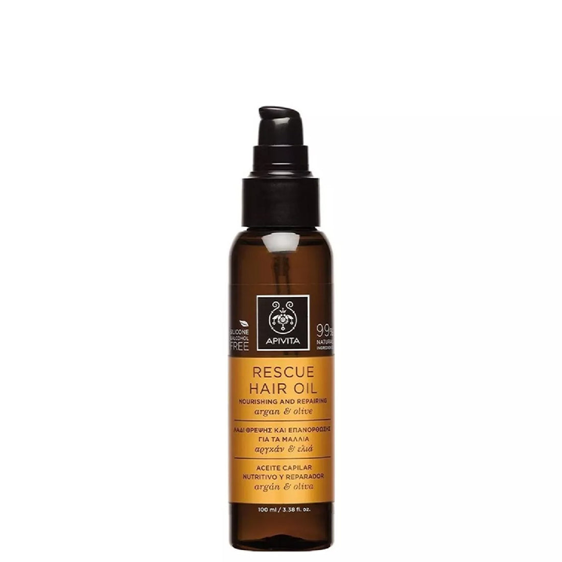 Apivita Rescue Hair Oil 100 ml