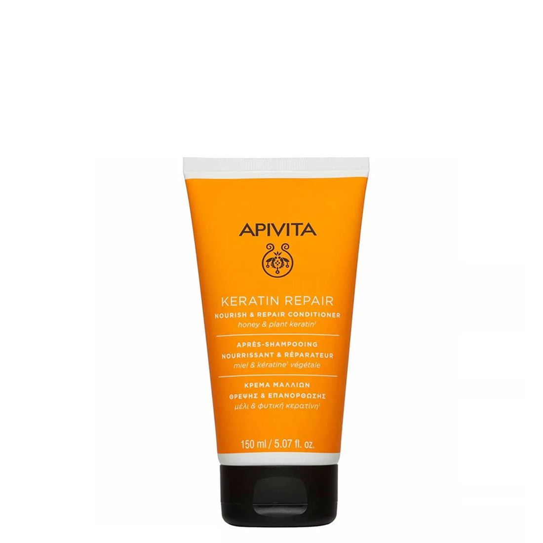 Apivita Nourish &amp;  Keratin Repair Conditioner for Dry-Damaged Hair 150 ml