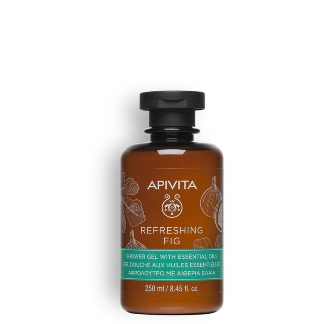 Apivita Refreshing Fig Shower Gel With Essential Oils 250 ml
