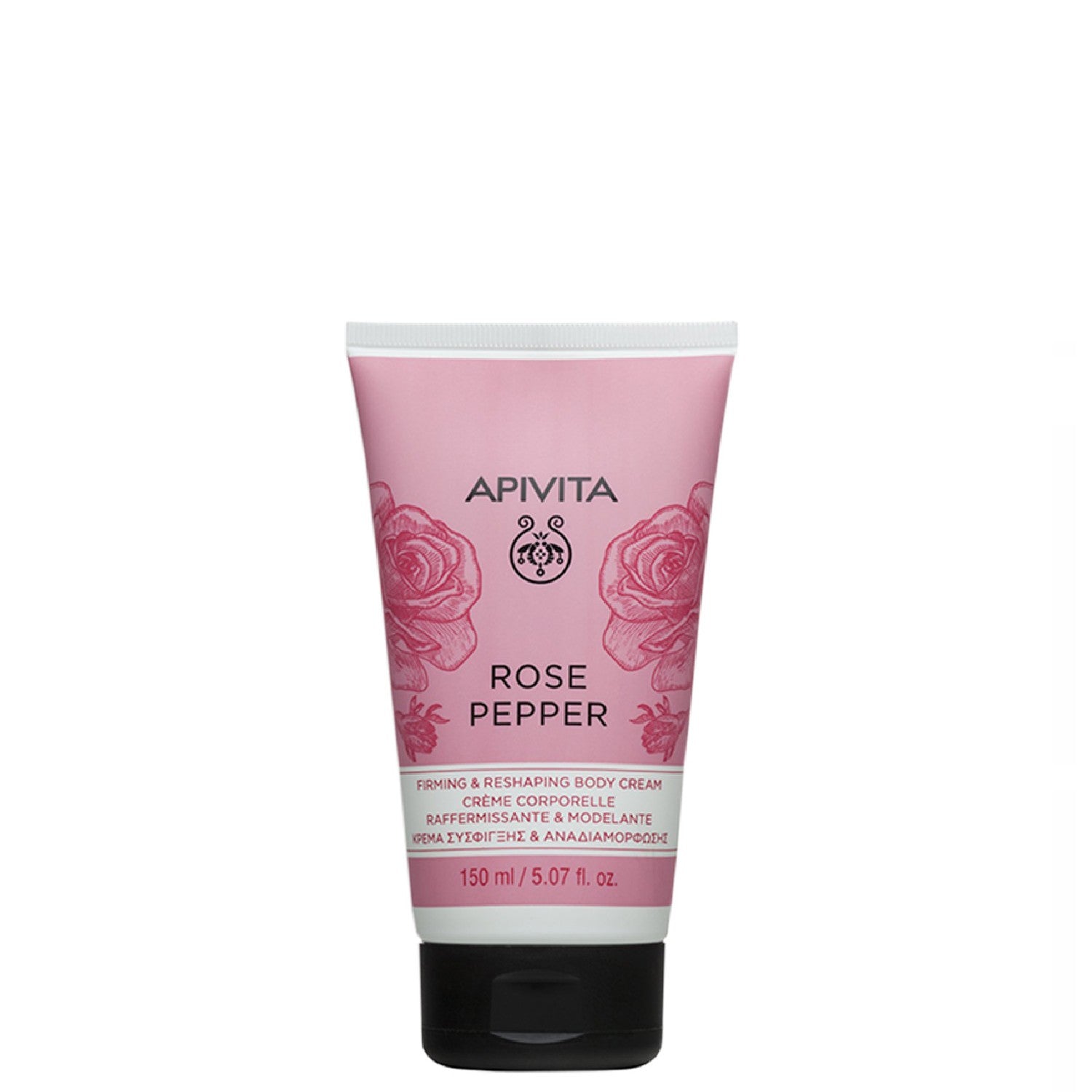 Apivita Rose Pepper Firming and Reshaping Body Cream 150 ml