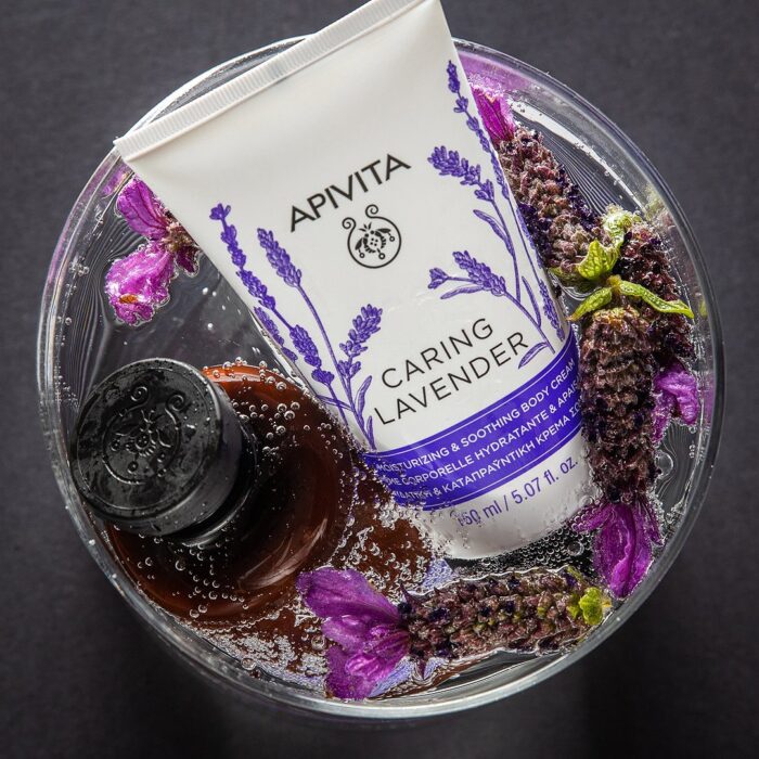 Apivita Caring Lavender Moisturizing &amp; Soothing Body Cream 150 ml