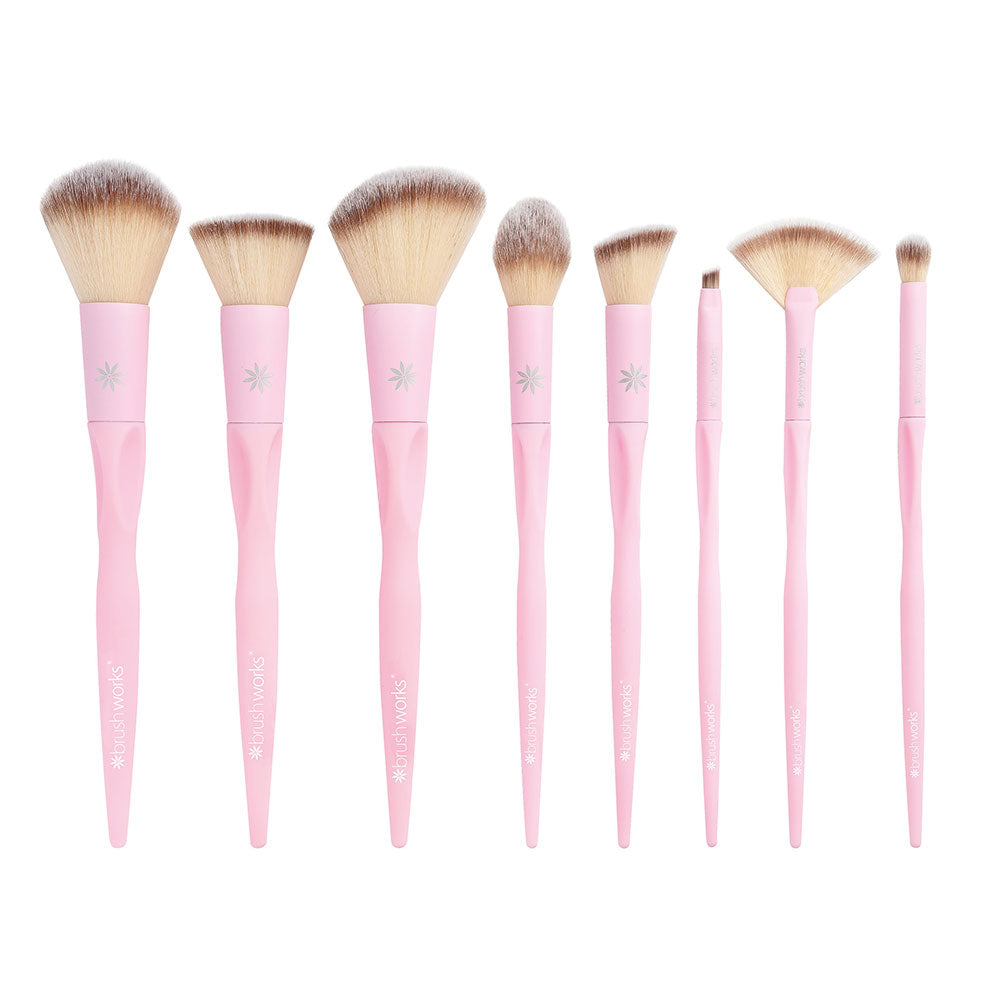 Brushworks HD Ultimate Makeup Brush Set 8 pcs