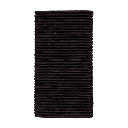 Brushworks Classic Black Hairbands 40 pcs
