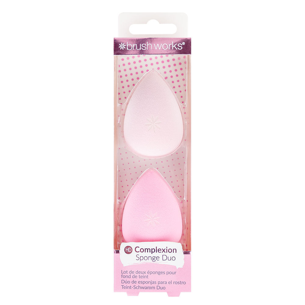 Brushworks HD Complexion Sponge Duo 2 Pack