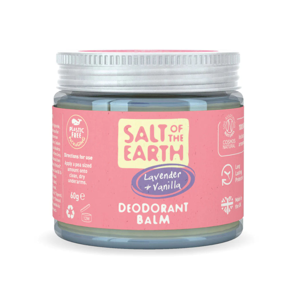 Salt of the Earth Deodorant Balm Lavender + Vanilla 60gr