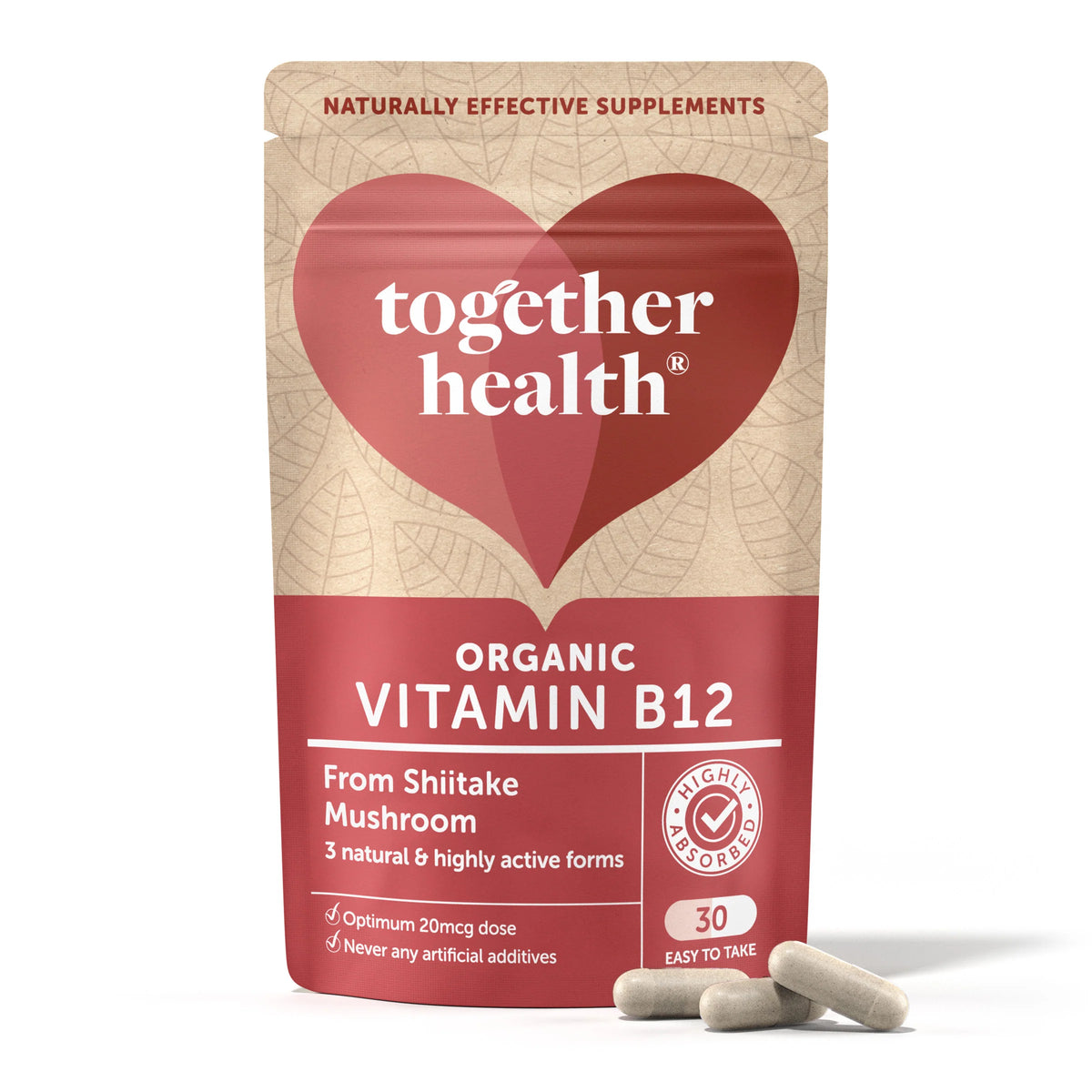 Together Health Vitamin B12 30 capsules