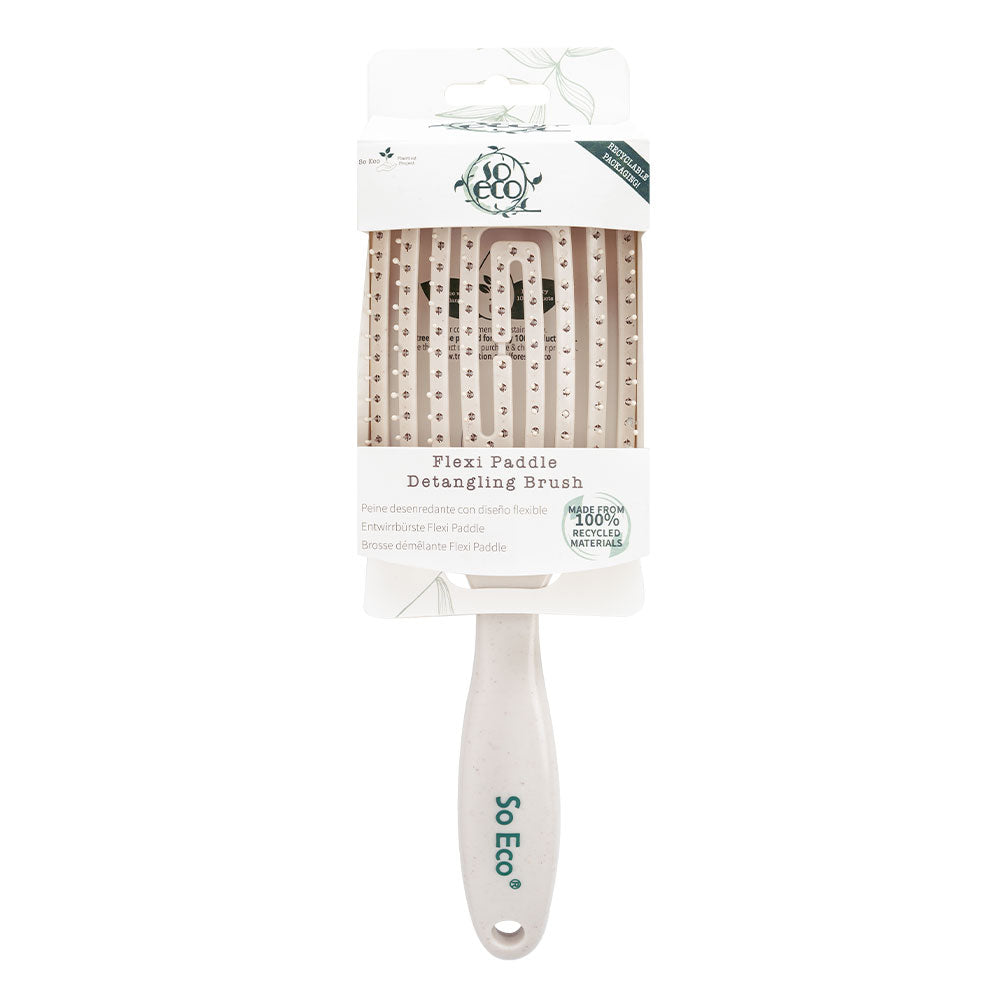 So Eco Flexi Paddle Detangling Hair Brush