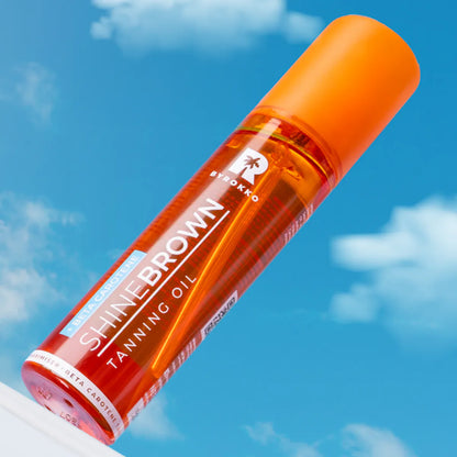 Byrokko Shine Brown Beta Carotene Tanning Maximiser Oil 150ml
