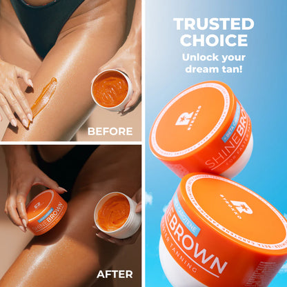 Byrokko Shine Brown Beta Carotene Tanning Maximiser 210ml