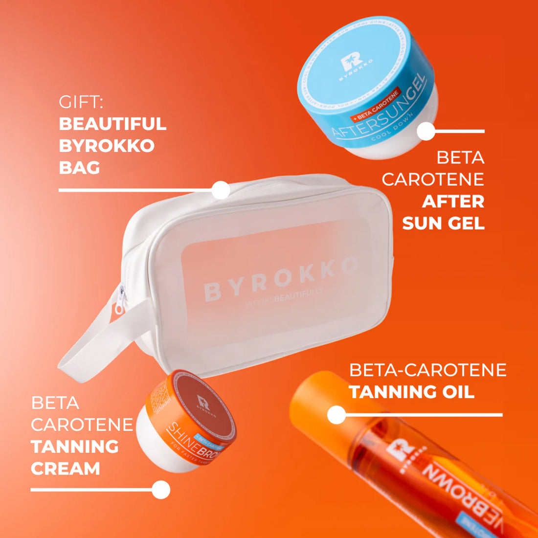 Byrokko Shine Brown Beta Carotene Bundle