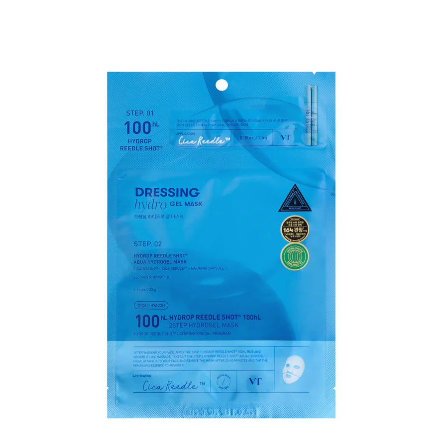 VT Cosmetics Hydrop Reedle Shot 100 2 Step Hydrogel Mask