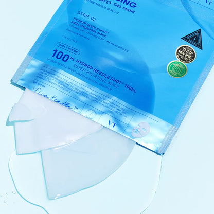 VT Cosmetics Hydrop Reedle Shot 100 2 Step Hydrogel Mask