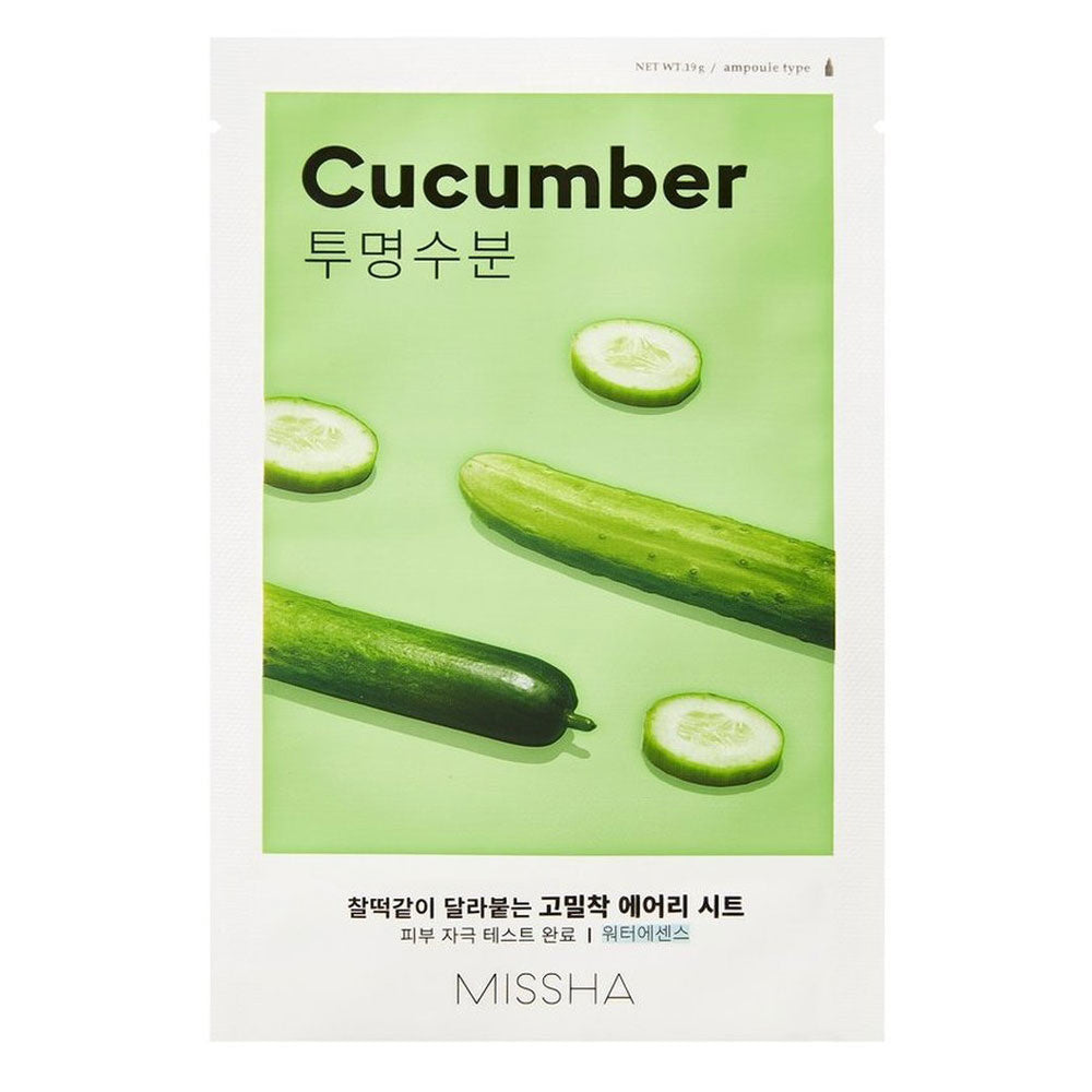 MISSHA Airy Fit Sheet Mask (Cucumber) (0.19 gr)