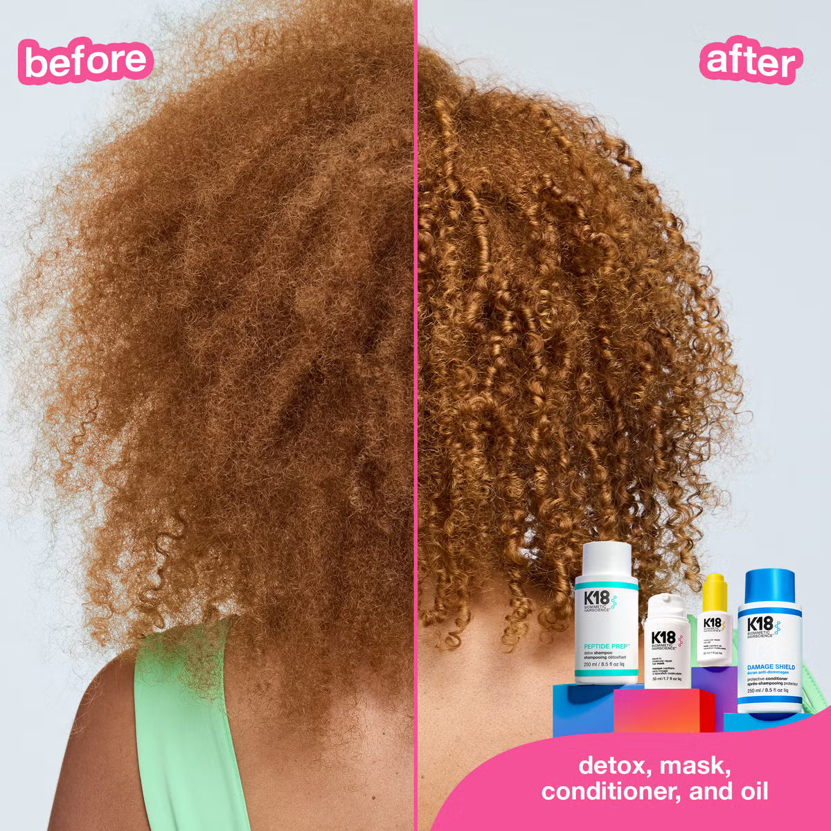 K18 Biomimetic Hairscience Molecular Repair Hair Oil