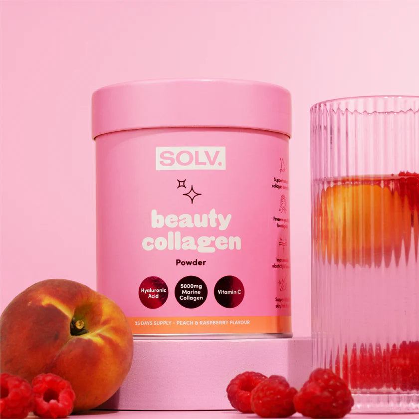 Solv.Beauty Collagen Powder (Peach &amp; Raspberry) 188gr