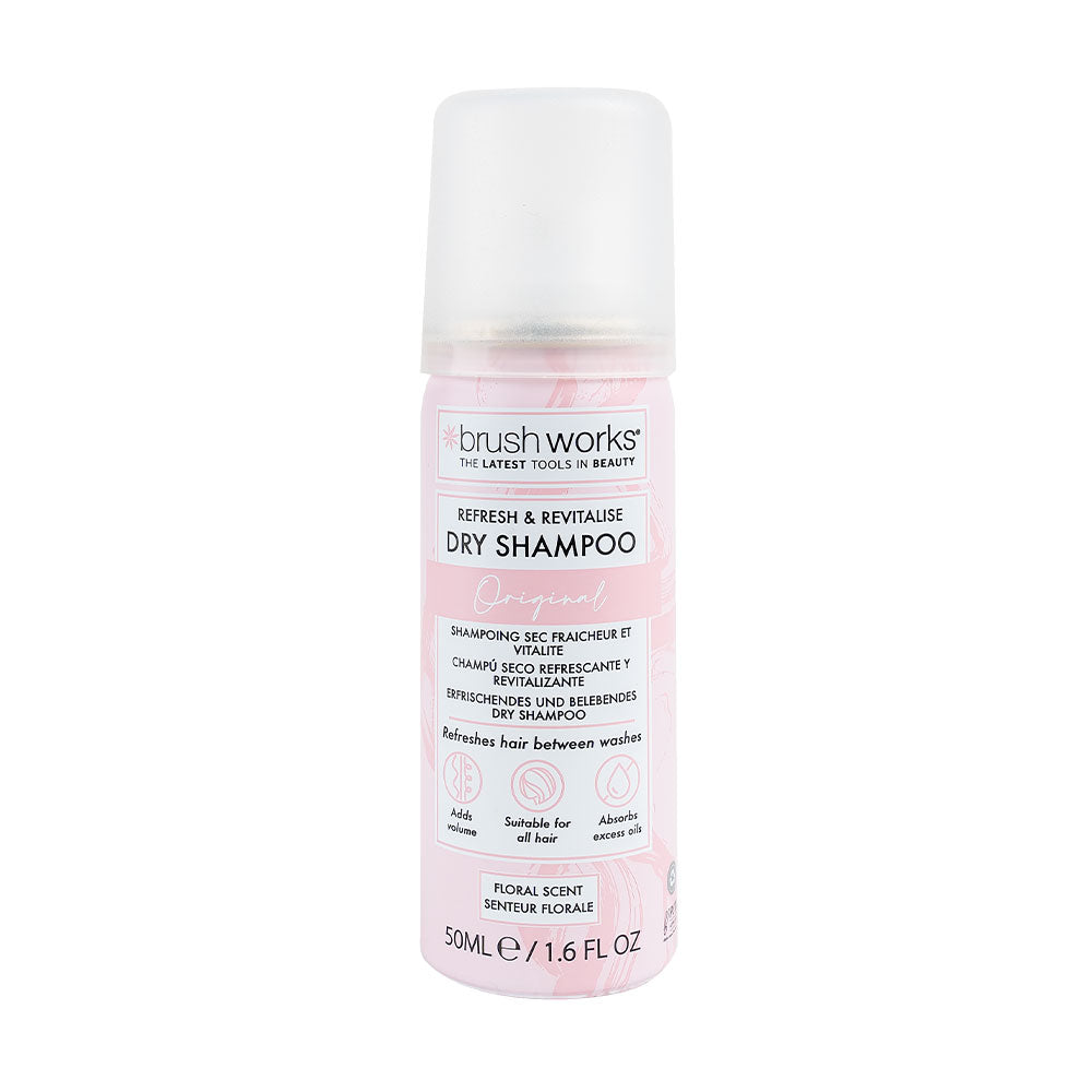 Brushworks Refresh &amp; Revitalise Floral Dry Shampoo 50ml