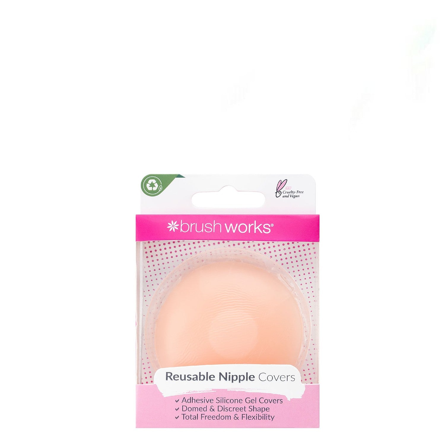 Brushworks Reusable Silicone Nipple Covers