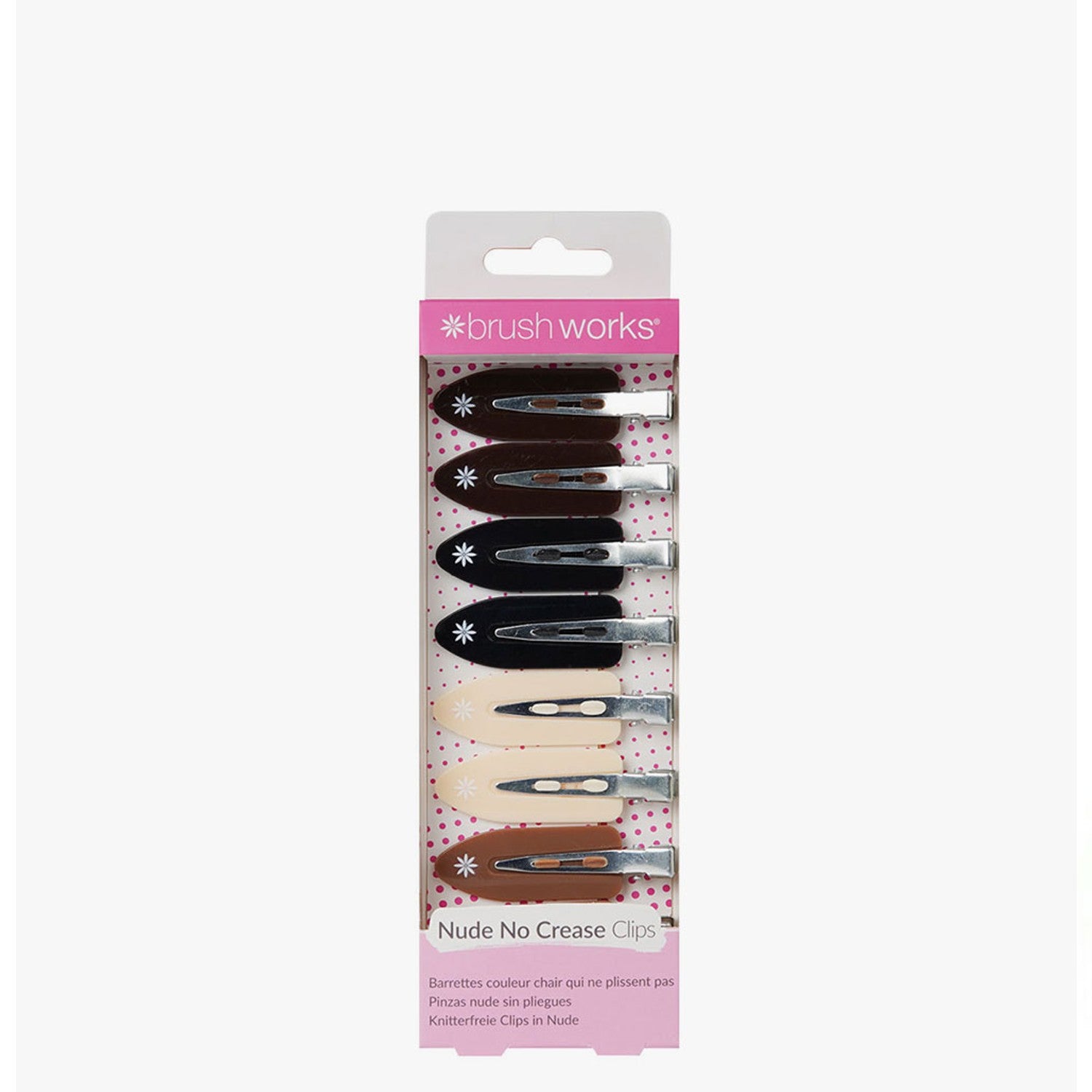 Brushworks  No Crease Hair Clips