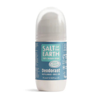 Salt of the Earth Deodorant Roll On Ocean + Coconut 75ml