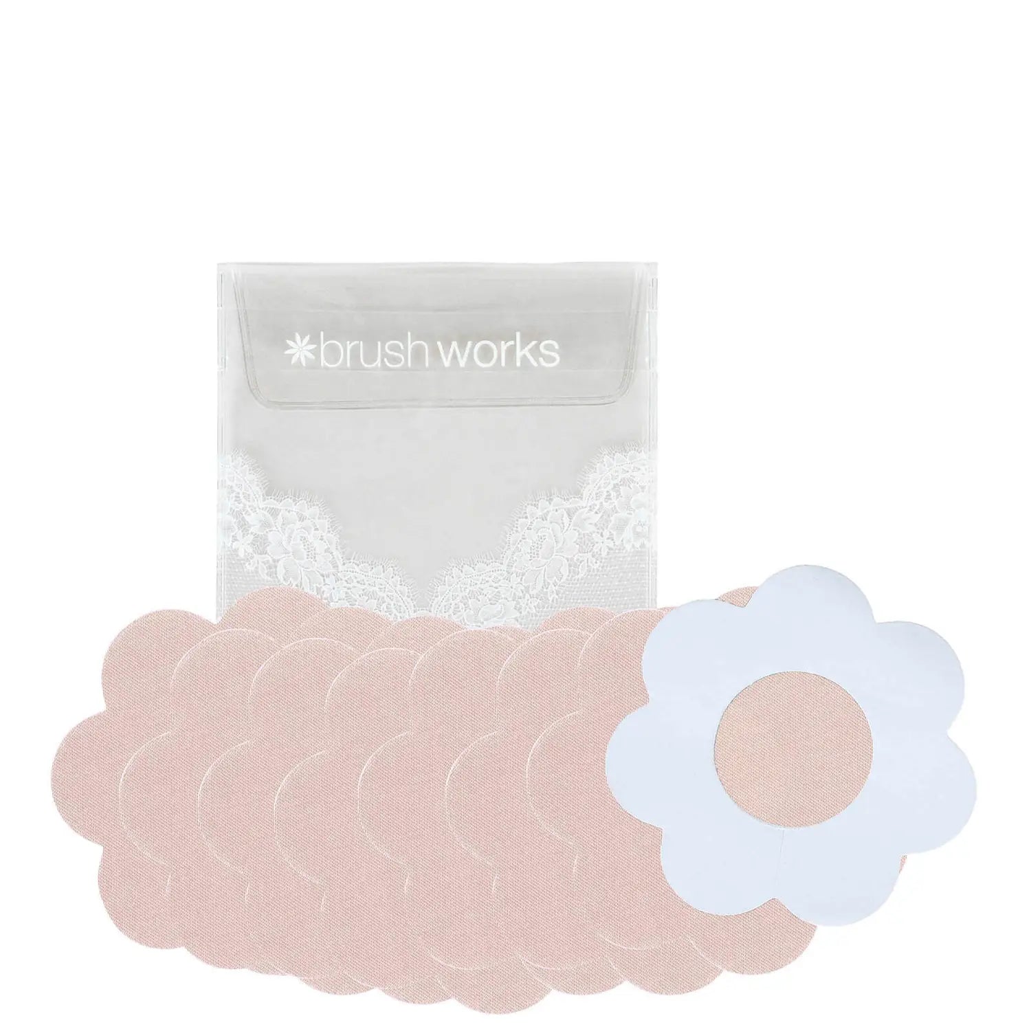 Brushworks Petal Nipple Covers 4 Pairs