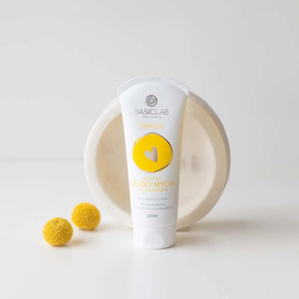 BasicLab Gentle Body and Hair Cleansing Gel for the Whole Family 100ml