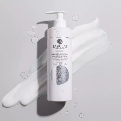 BasicLab Dermatological Cleansing Emulsion for Ultra-Sensitive Skin