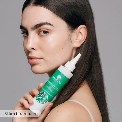 BasicLab Seboregulating Peeling for Oily and Sensitive Scalp, 5% Ficin, 3% BHA, Exfoliating Tripeptide, Rosmarinic Acid Glucoside, Normalizing and Unblocking 150ml