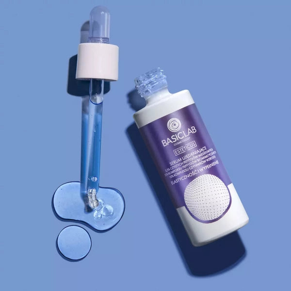BasicLab Firming Serum with 0.5% Pure Copper Peptides, Elasticity and Filling 30ml