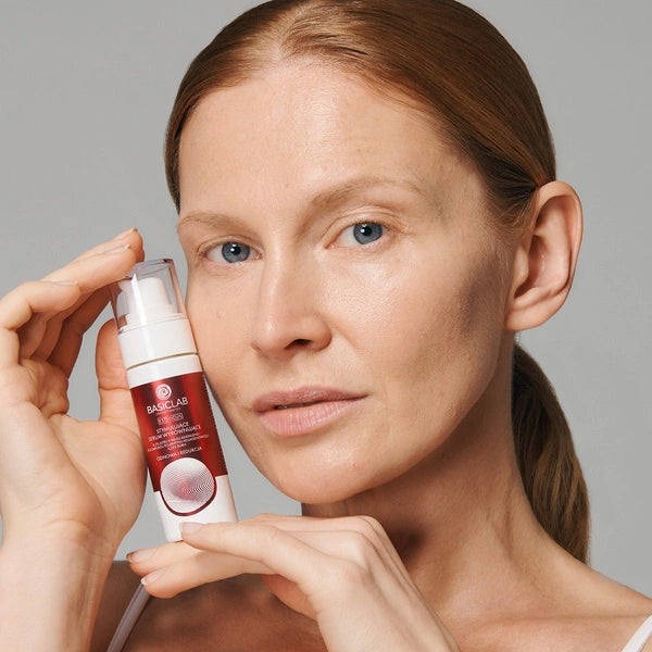 BasicLab Stimulating Balancing Serum, 0.3% Adapalene Acid Ester, 5% Collagen Polypeptide Complex, 0.25% PDRN, Renewal and Reduction 30ml