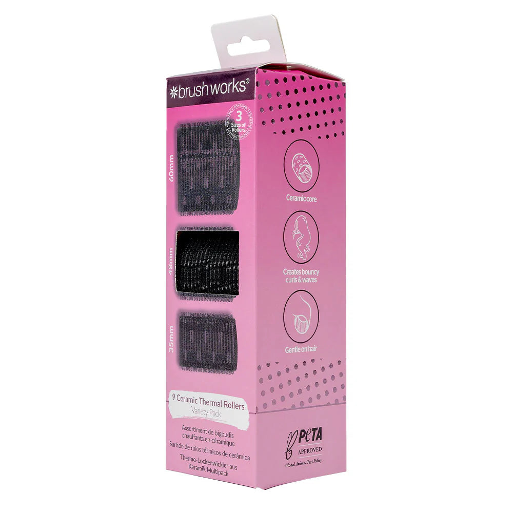 Stylpro Red/ Infrared Thermal Brush vs Brushworks Ceramic Thermal Rollers