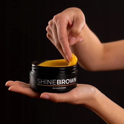 1+1 FALAS Byrokko Shine Brown Tanning Cream 200ml + Mineral Sunblock Water-Resistant SPF 50