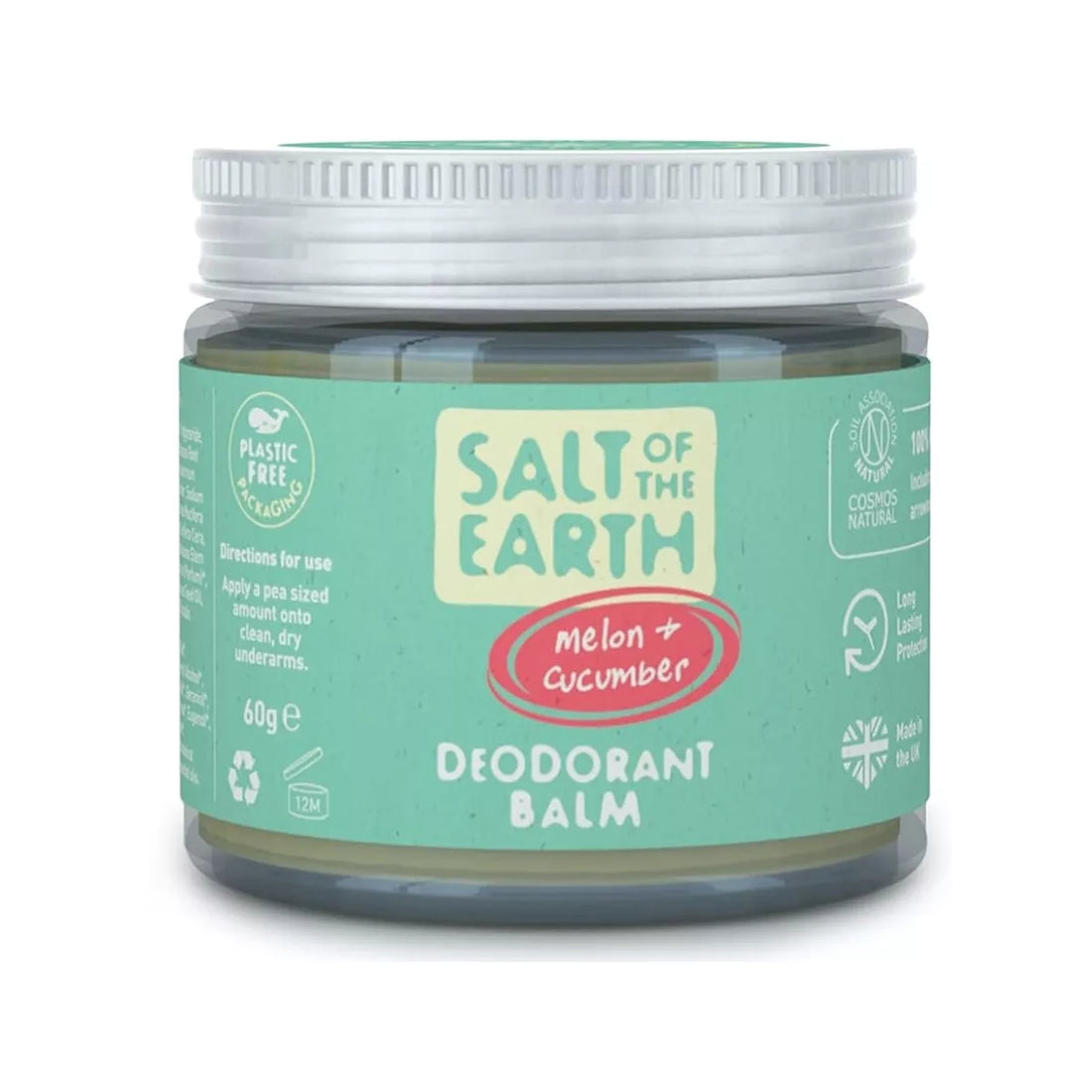 Salt of the Earth Deodorant Balm Melon + Cucumber 60gr