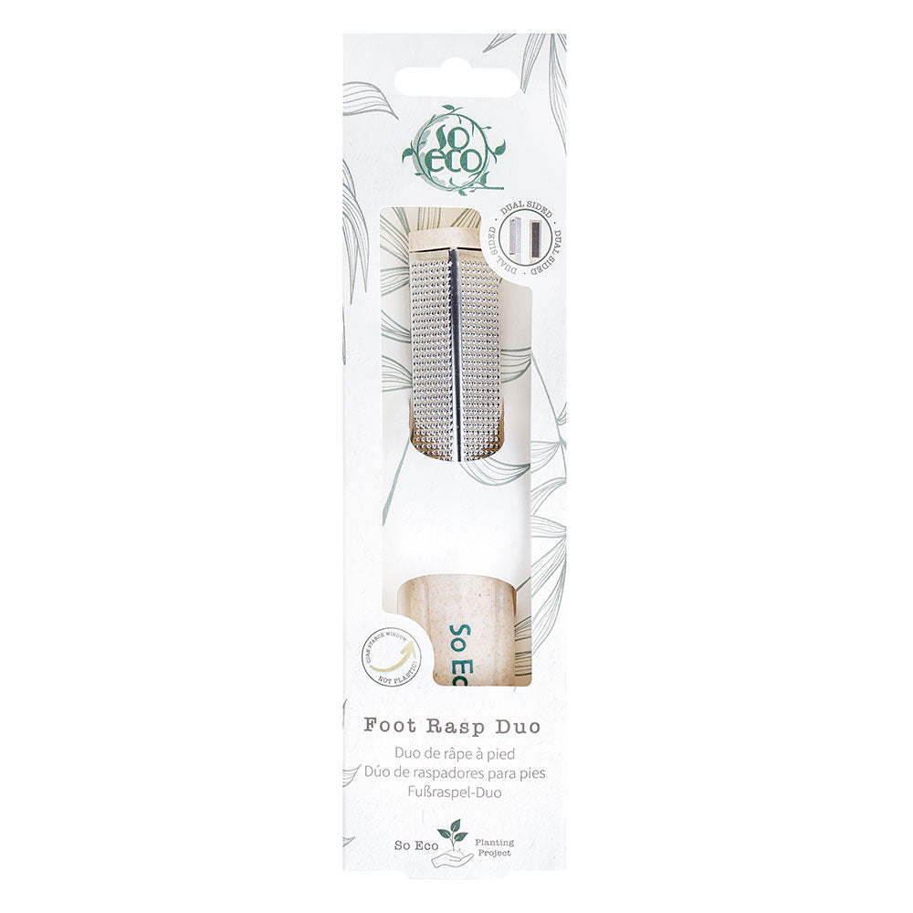 So Eco Biodegradable Foot Rasp &amp; Smoother Duo