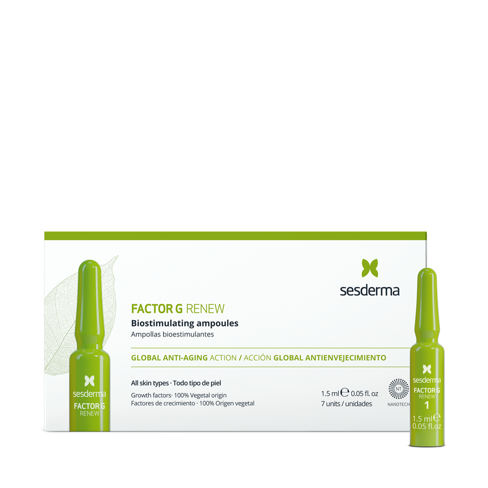 Sesderma Factor G Ampoules Biostimulating New 50 ml