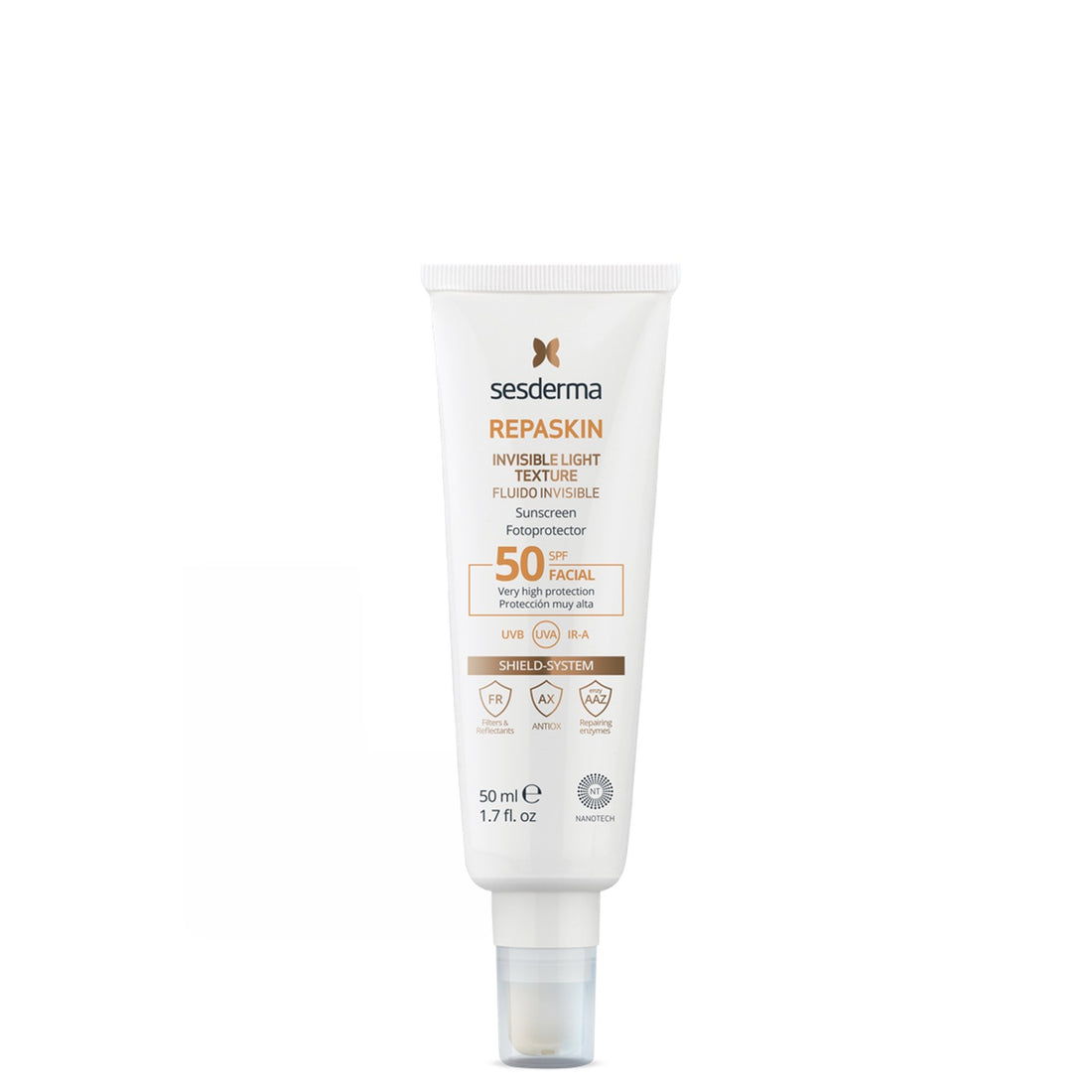 Sesderma Repaskin Fluido Invisible Facial Spf 50+