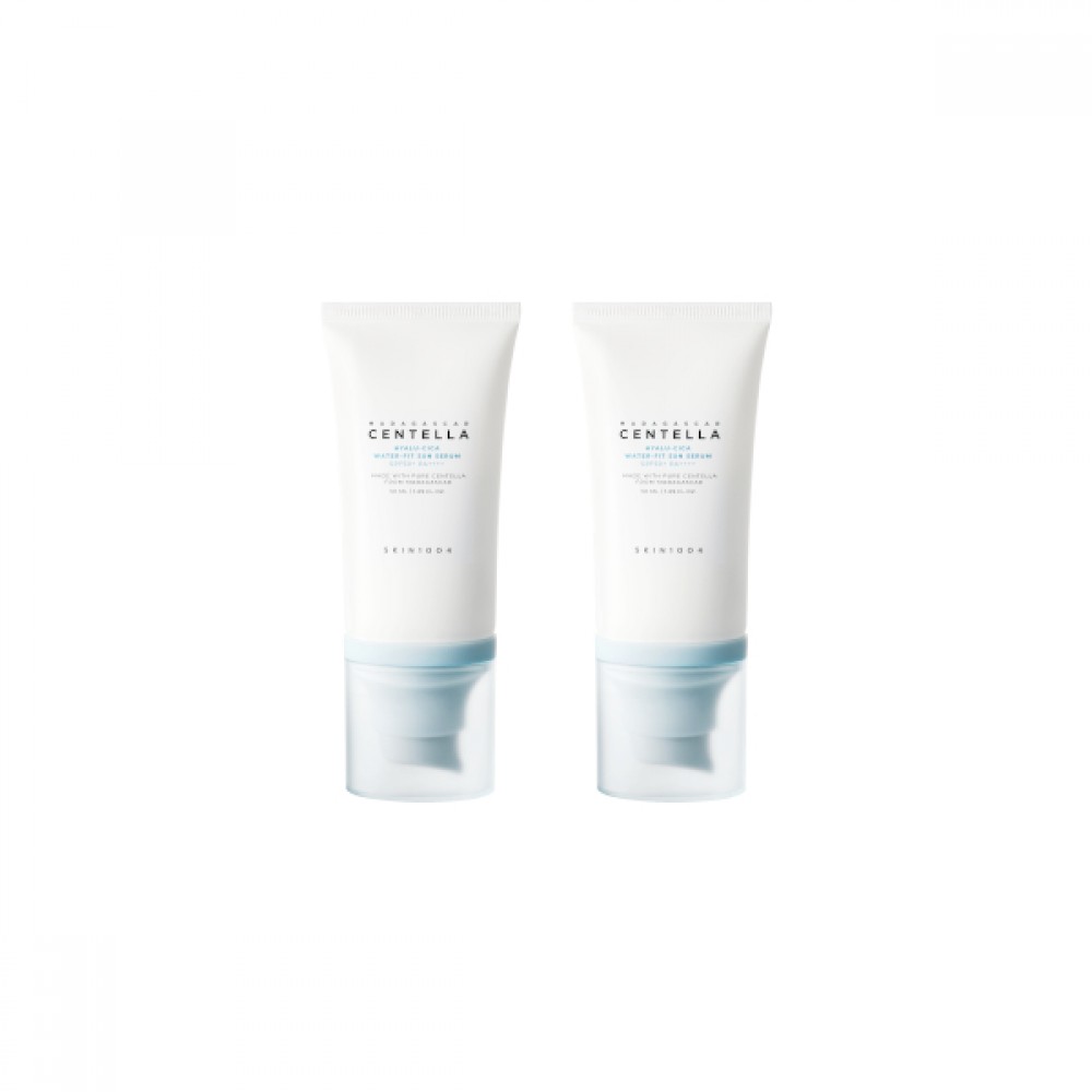 Skin1004 Centella Hyalu-Cica Water Fit Sun Serum Spf 50+ PA++++ 50 ml + 50 ml ( 2 pcs)